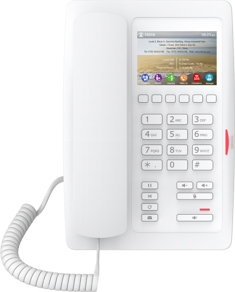 Fanvil H5-White High-end Hotel SIP Telefon