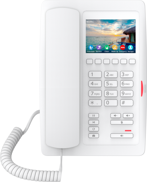 Fanvil H5W-White High-end Hotel SIP Telefon Wifi