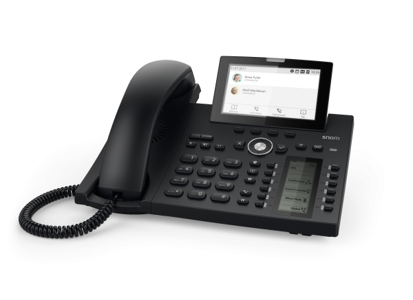 Snom D385 SIP Phone black