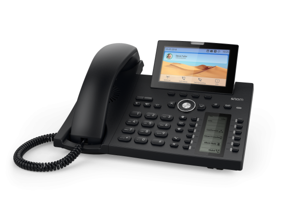Snom D385N SIP Phone black